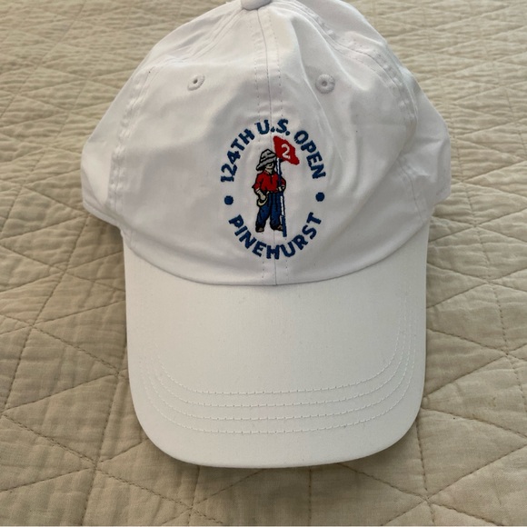 AHEAD Other - AHEAD 124th US Open Pinehurst No.2 Hat LIGHTWEIGHT‎ Adjust Cap White USGA Golf